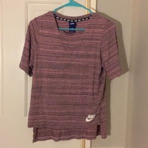 Nike Tee Shirt pink and grey